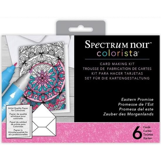 SPECN-C-MKIT-EAS - Kit pt confectionat felicitari Colorista - Eastern Promise - Crafters