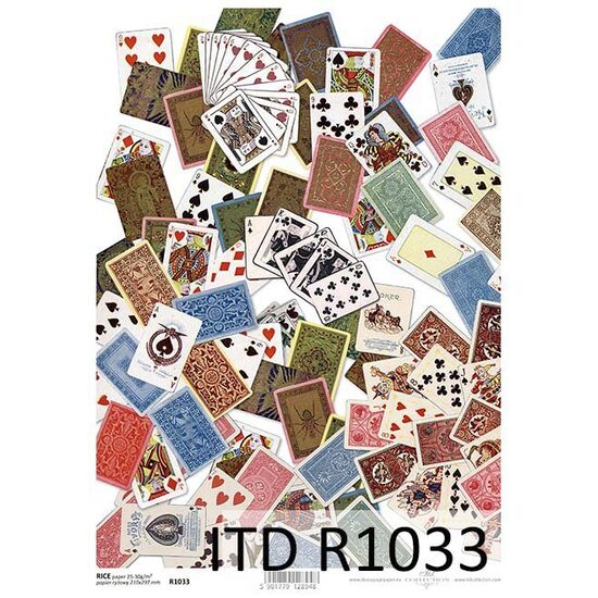 R1033 - Hartie orez A4, 25 - 30gr - ITD