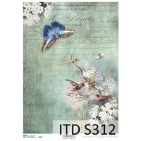 S312 - Hartie decupaj - SOFT - A4, 40gr - ITD