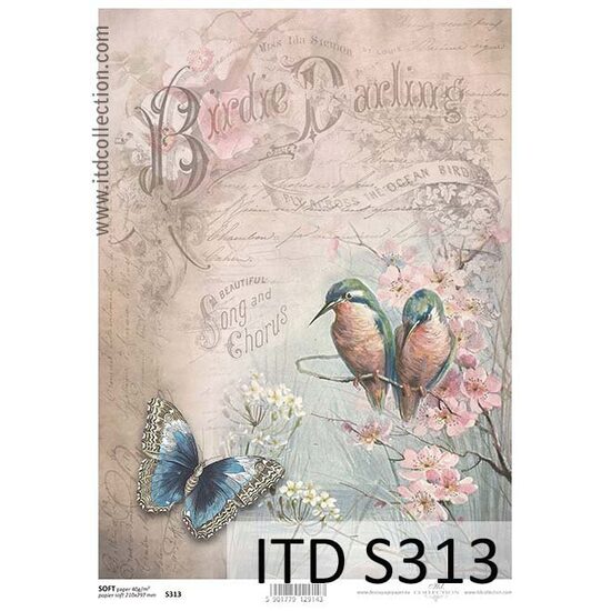 S313 - Hartie decupaj - SOFT - A4, 40gr - ITD