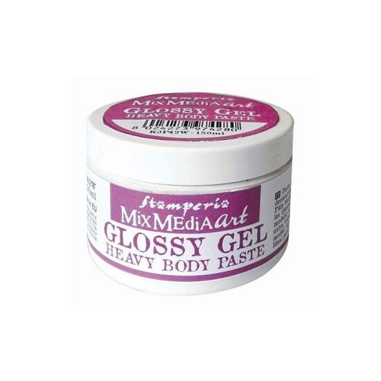 K3P43 - Glossy gel heavy body paste - gel pasta dens - Stamperia