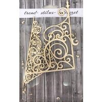 27805 - Figurine lemn - colturi - Pentart