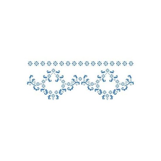 KSB168 - Sablon Stamperia 38x15 - Little flowers - Stamperia