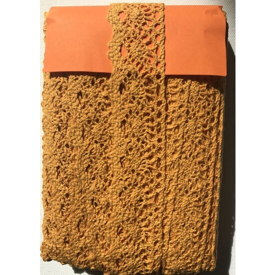 371824 - Dantela bumbac 3.5 x 18.29m - orange - ANT-CH