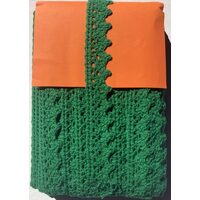371856 - Dantela bumbac 2 x 18.29m - verde - ANT-CH
