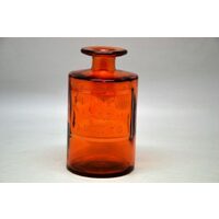 223453 - Vaza din sticla - orange - 9 x 15.5 cm - ANT-CH