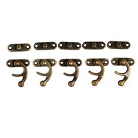 27522 - Set 5 incuietori bronz 28x33mm - Pentart