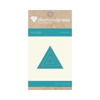 DP1179 Set 3 cuttere - Nested Triangles - Diamond Press