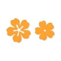 62145-000-968 - Set 24 flori din fetru - orange - CS-R