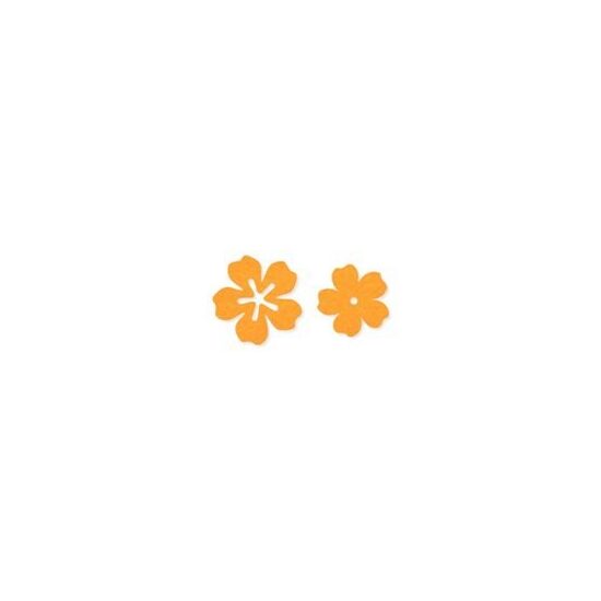 62145-000-968 - Set 24 flori din fetru - orange - CS-R