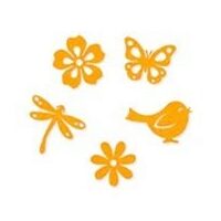 62155-000-968 - Set 15 figurine din fetru - orange - CS-R