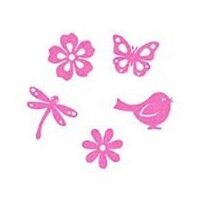 62155-000-512 - Set 15 figurine din fetru - roz - CS-R