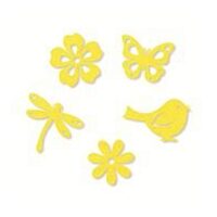 62155-000-910 - Set 15 figurine din fetru - galbene - CS-R