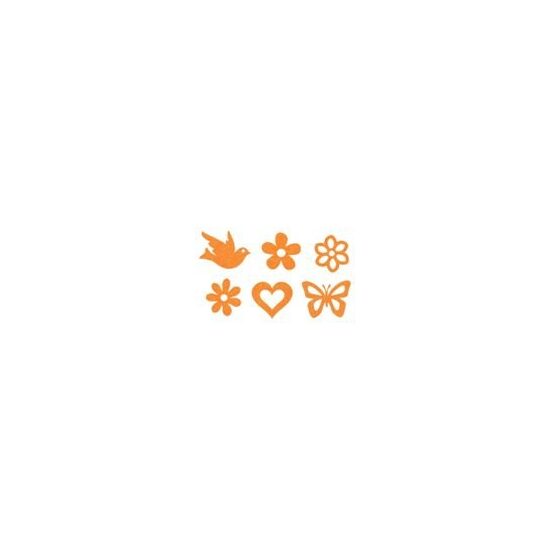 11855-000-68 - Set 12 figurine din fetru - orange - CS-R