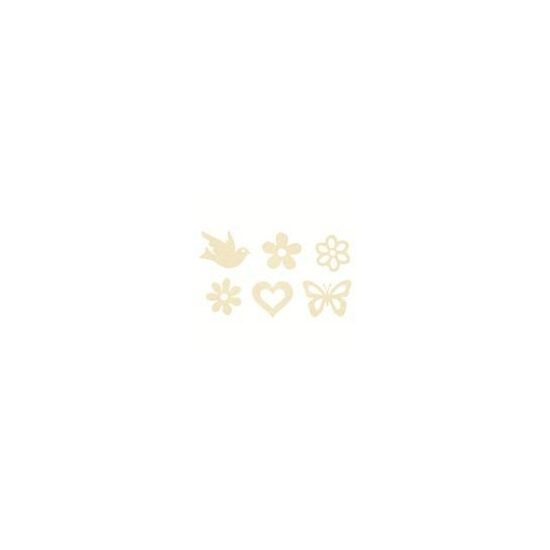 11855-000-70 - Set 12 figurine din fetru - ivory - CS-R
