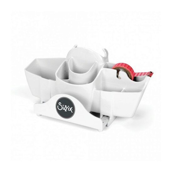 38 - 661077 Accessory - Tool Caddy White - Sizzix - DISC.