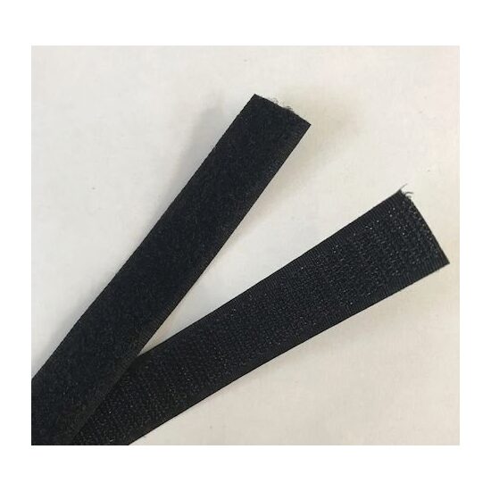 750626 Arici / scai pentru croitorie - negru - 20mm x 1m - EMID