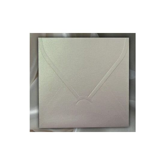 KP01.07 - Plic ivory sidefat 14 x 14 cm , 120g - ITD