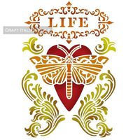 KSD283 - Sablon 20x15cm - Stamperia