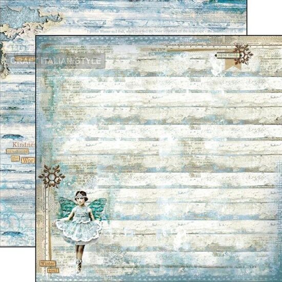 SBB513 - Hartie scrapbooking 31.2X30.3CM - Stamperia