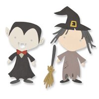 1 - 661727 Set 8 cuttere Thinlits - Spooky - TAIE SI EMBOSEAZA - Sizzix