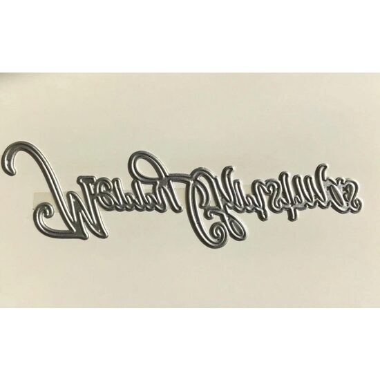 381016 - Cutter Merry Christmas Thinlits, 13x4cm - ANT-CH