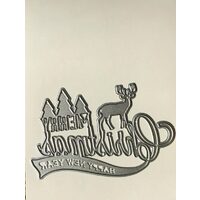 381020 - Cutter Merry Christmas Thinlits, 11.2x7.7cm - ANT-CH