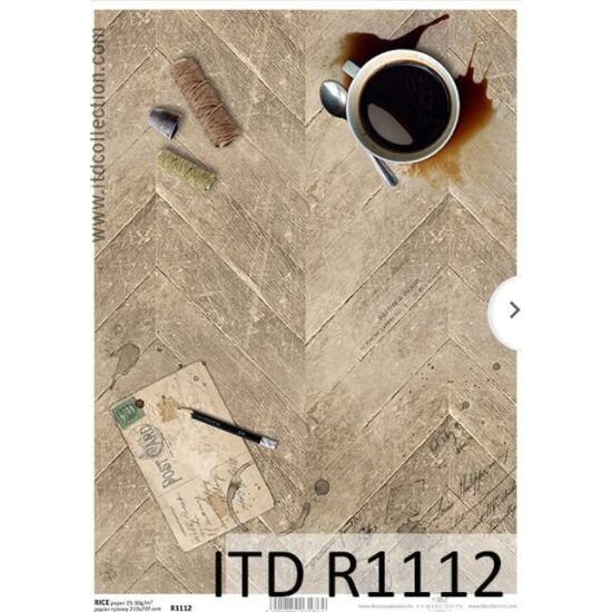 R1112 - Hartie orez A4, 25 - 30gr - ITD