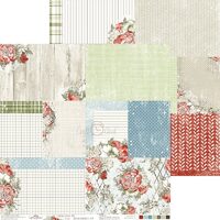 PYDU-015-P06 Hartie scrap booking - 30.5x30.5 Winter Moments 06 - DP CRAFT