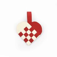 1 - 662160 Set 2 Cuttere Thinlits - TAIE SI EMBOSEAZA - Woven Heart - Sizzix