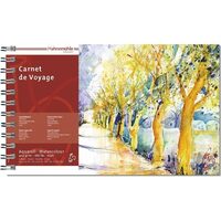 10628380 Bloc Carnet De Voyage 15.3 x 25 cm, 400 gr/mp, 15 coli - Hahnemuhle