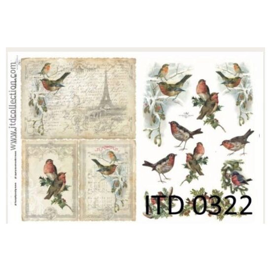 D0322M - Hartie decupaj - CLASIC A4, 60gr - ITD