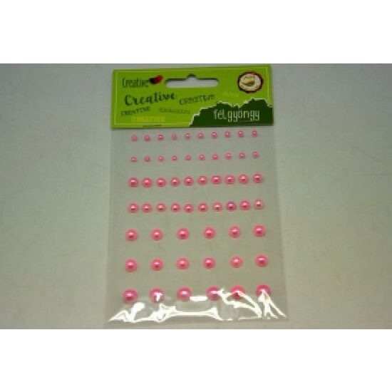 364992 - Perlute adezive roz - 58buc ANT-CH