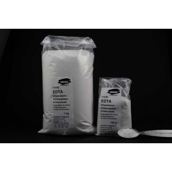 71050 EDTA - Acid etilendiaminotetraacetic, sare di-sodica 100 gr - Kremer