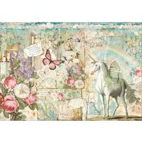 DFS393 - Hartie de orez Stamperia 48x33 cm