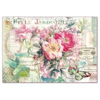 DFS395 - Hartie de orez Stamperia 48x33 cm