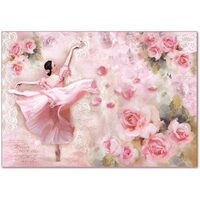 DFS399 - Hartie de orez Stamperia 48x33 cm