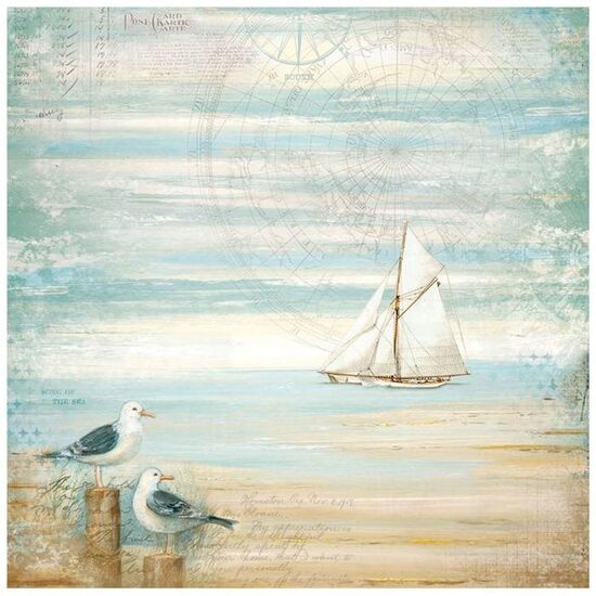 DFT334 Servetel de orez, 50x50cm, Stamperia