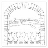DFTM17 Servetel de orez, 50x50cm, Stamperia