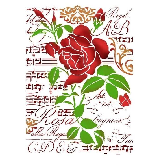 KSG419 - Sablon 21 X 29.7 cm - Stamperia