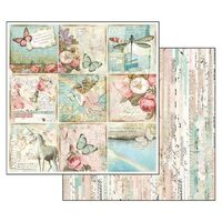 SBB536 - Hartie scrapbooking 31.2x30.3cm - Stamperia