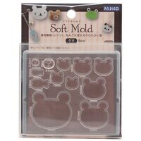 ML050 Mulaj silicon flexibil Ursulet - Soft Mould - Padico