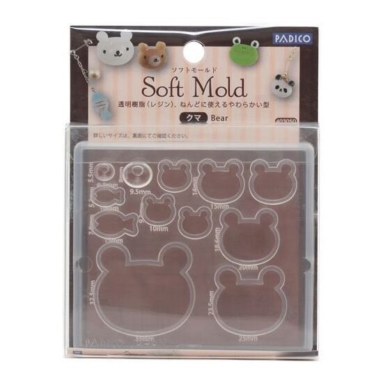 ML050 Mulaj silicon flexibil Ursulet - Soft Mould - Padico