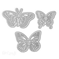 JCMA-012 - Set 3 Cuttere metalice - Fluturi - DP CRAFT