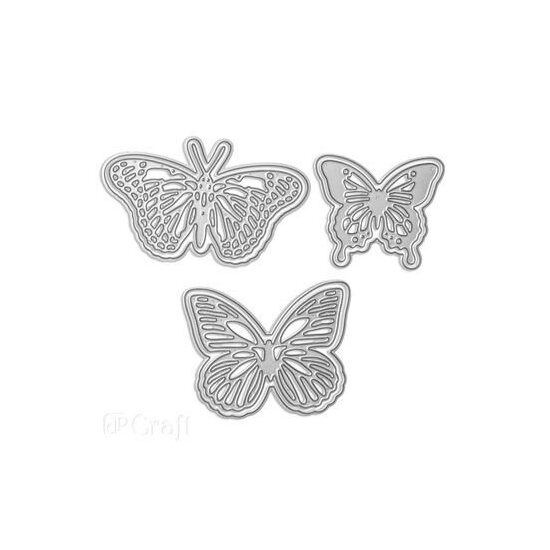 JCMA-012 - Set 3 Cuttere metalice - Fluturi - DP CRAFT