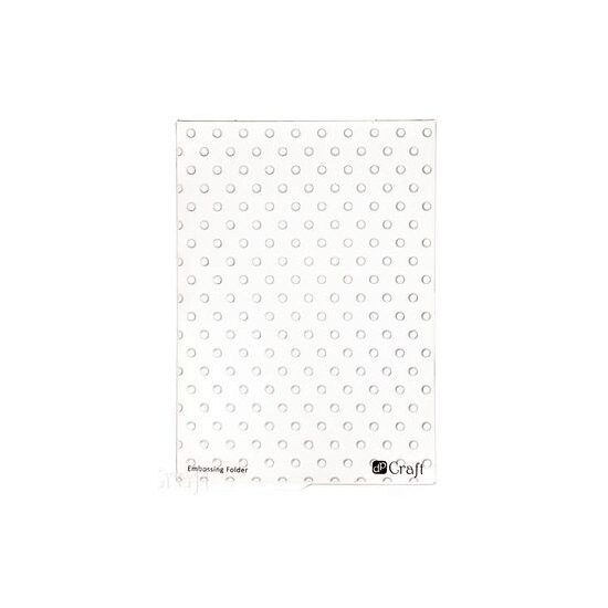 JCMA-021 - Placa de embosare - Polka dots - DP CRAFT