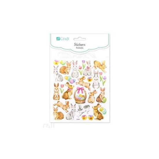 DPNB-087 - Set 29 stickere decorative - Iepurasi - DP CRAFT