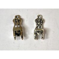 367284 - Charm argintiu scaun - aprox 2.1cm - ANT-CH