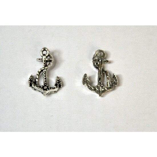 367251D - Charm metalic argintiu, ancora - aprox 2cm - ANT-CH