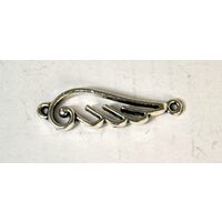 367282D - Charm metalic argintiu, aripa - aprox 3cm - ANT-CH